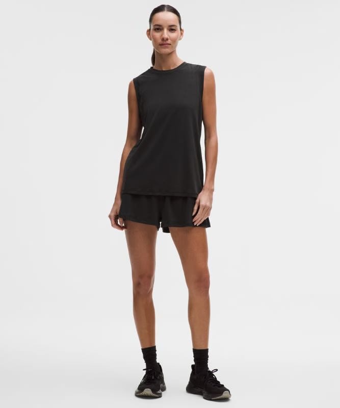 lululemon Jersey Training Super-High-Rise Lined Short 2" - Black