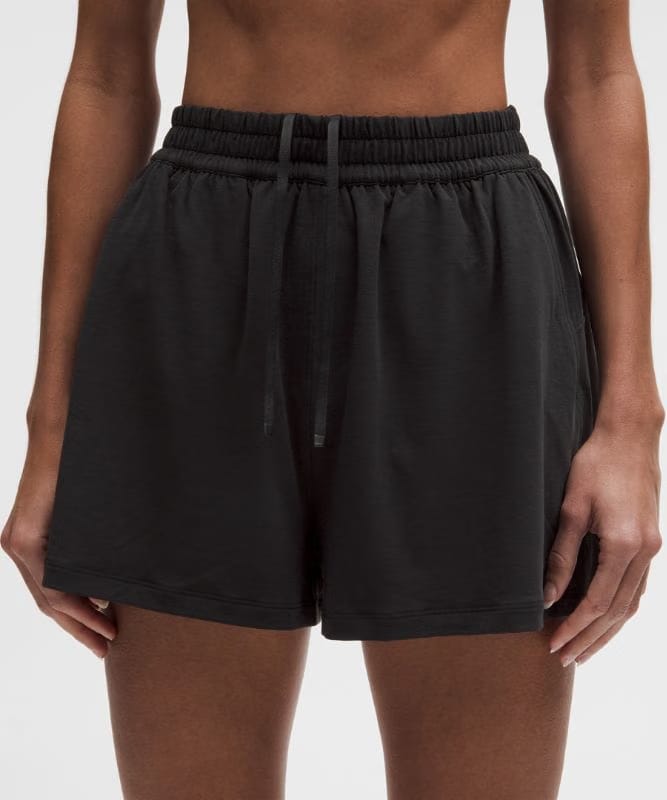 lululemon Jersey Training Super-High-Rise Lined Short 2" - Black