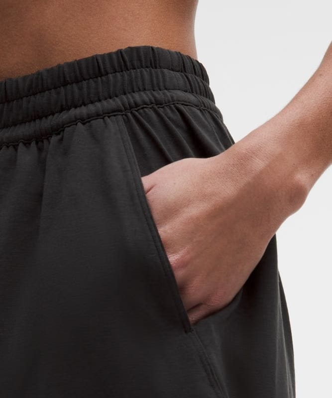 lululemon Jersey Training Super-High-Rise Lined Short 2" - Black