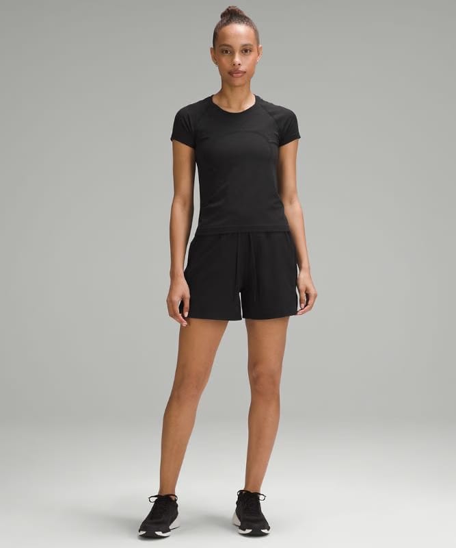 lululemon License to Train High-Rise Short 4" - Black
