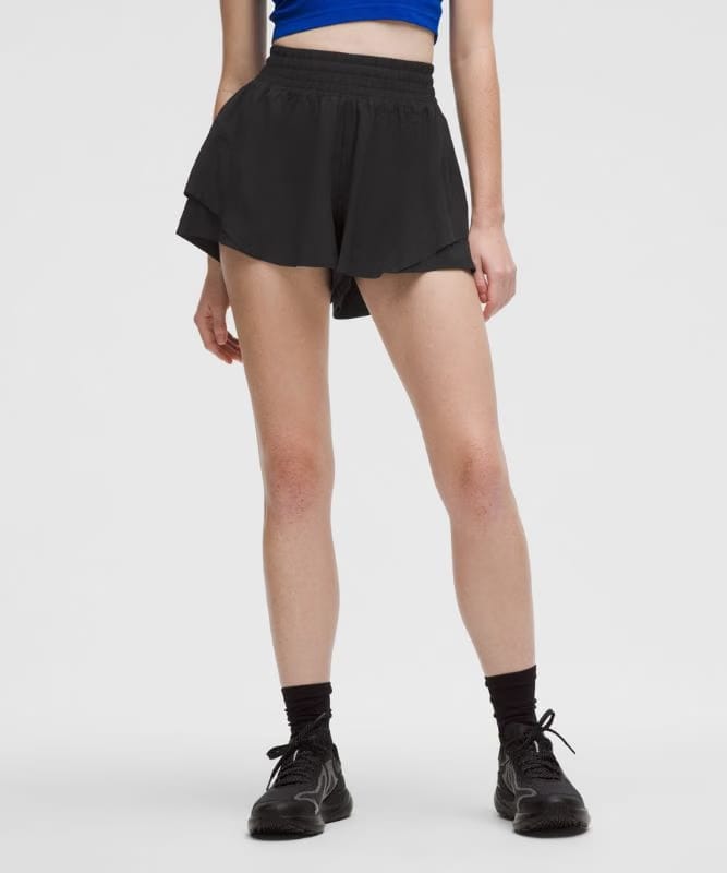 lululemon Shake It Out High-Rise Running Short 2.5" - Black