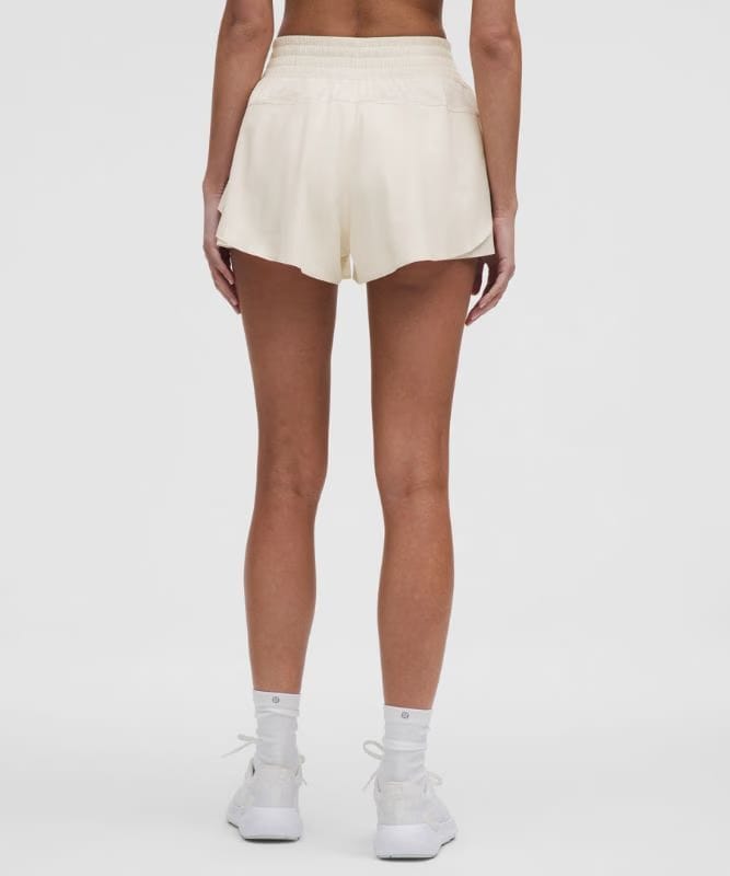lululemon Shake It Out High-Rise Running Short 2.5" - Light Ivory