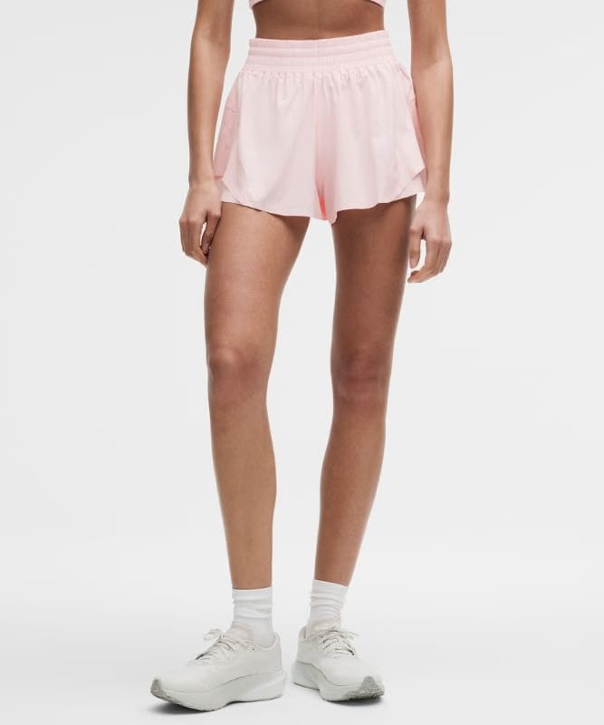 lululemon Shake It Out High-Rise Running Short 2.5" - Pink Pearl