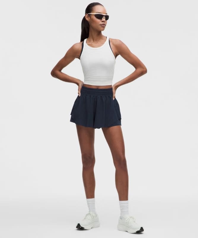 lululemon Shake It Out High-Rise Running Short 2.5" - True Navy
