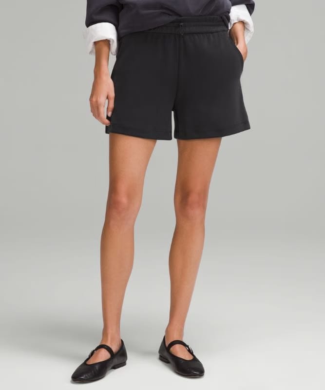 lululemon Softstreme High-Rise Short 4" - Black