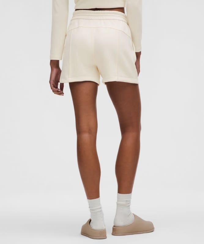 lululemon Softstreme High-Rise Short 4" - Light Ivory