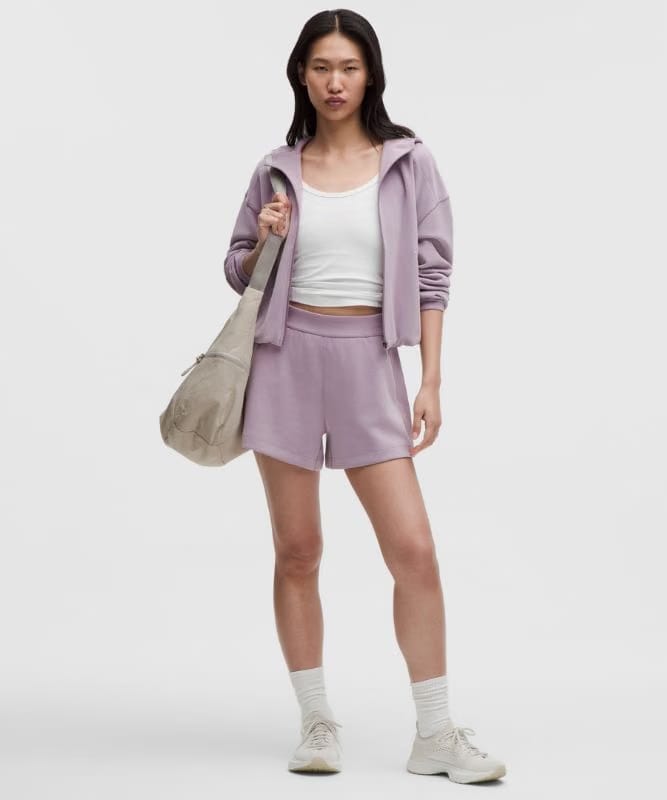 lululemon Softstreme High-Rise Short 4" - Lotus Lavender