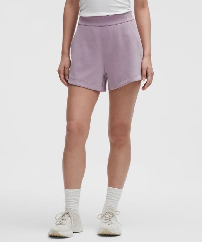 lululemon Softstreme High-Rise Short 4" - Lotus Lavender