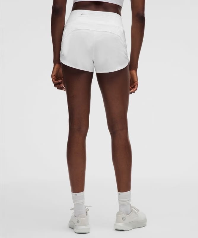 lululemon Speed Up High-Rise Short 2.5" *Updated - White