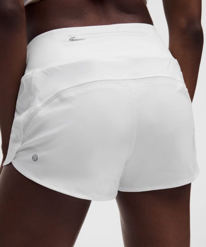lululemon Speed Up High-Rise Short 2.5" *Updated - White