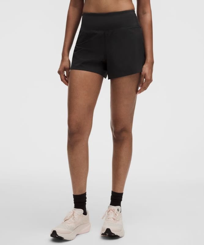 lululemon Speed Up High-Rise Short 4" *Updated - Black