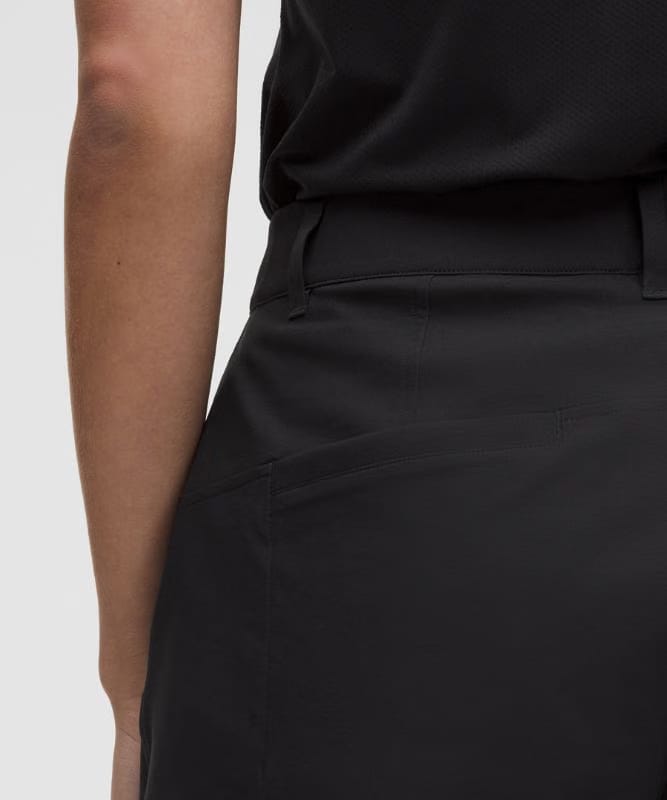 lululemon Stretch Twill Golf Short 5" - Black