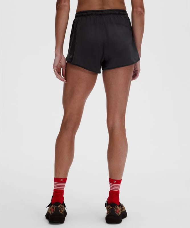 lululemon Swiftly Mid-Rise Short 3" - Black/Black