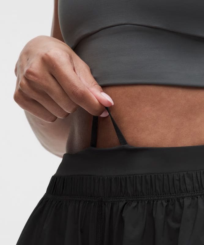 lululemon Translucent 2-in-1 High-Rise Short 3" - Black
