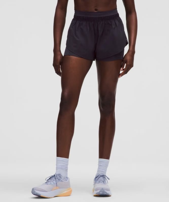 lululemon Translucent 2-in-1 High-Rise Short 3" - Nightmoth