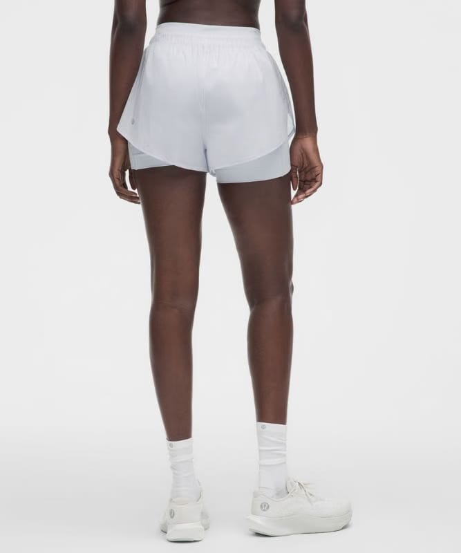 lululemon Translucent 2-in-1 High-Rise Short 3" - Starch Blue