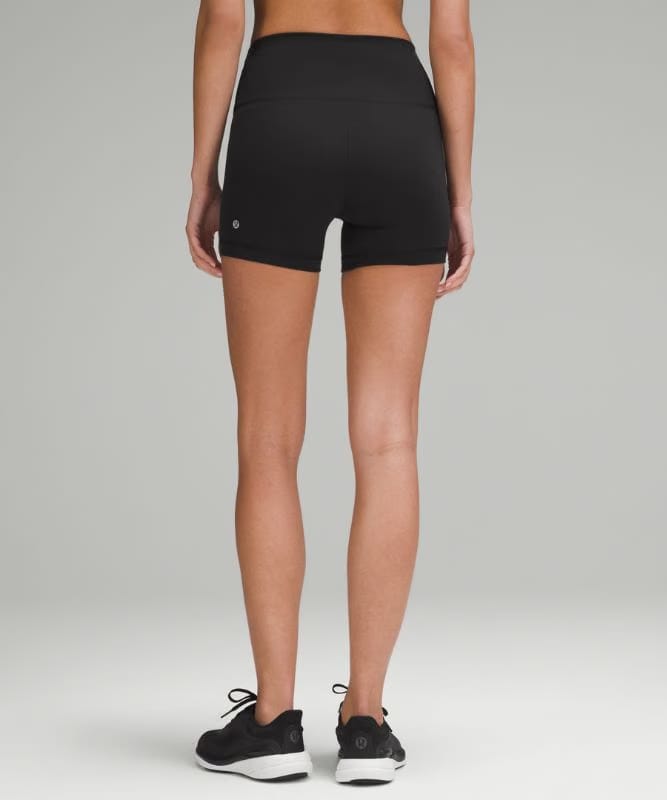 lululemon Wunder Train High-Rise Short 4" - Black