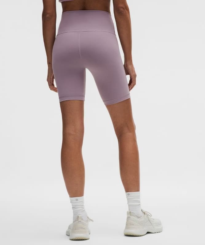 lululemon Wunder Train High-Rise Short 8" - Lotus Lavender
