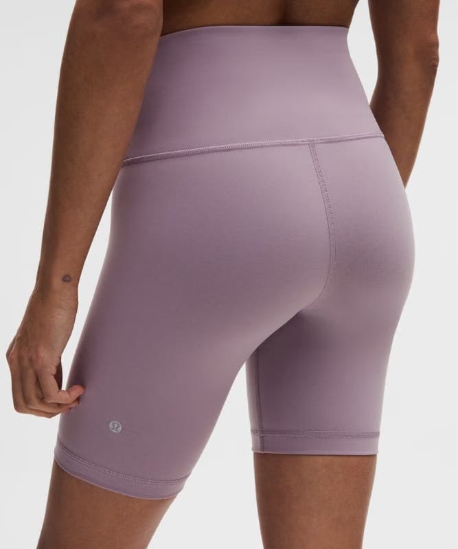 lululemon Wunder Train High-Rise Short 8" - Lotus Lavender