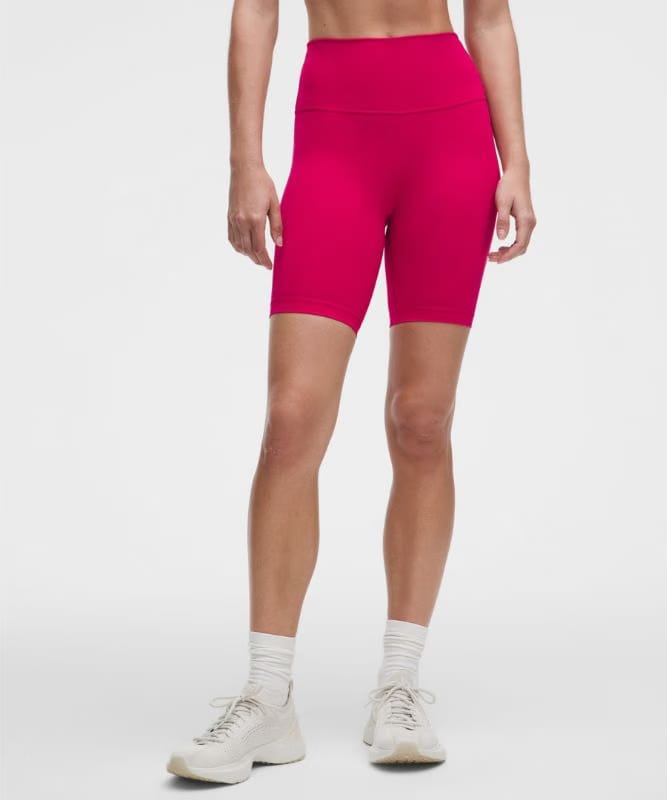 lululemon Wunder Train High-Rise Short 8" - Mulberry Spark