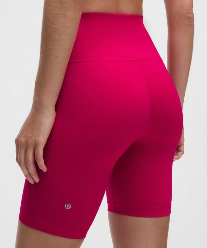 lululemon Wunder Train High-Rise Short 8" - Mulberry Spark