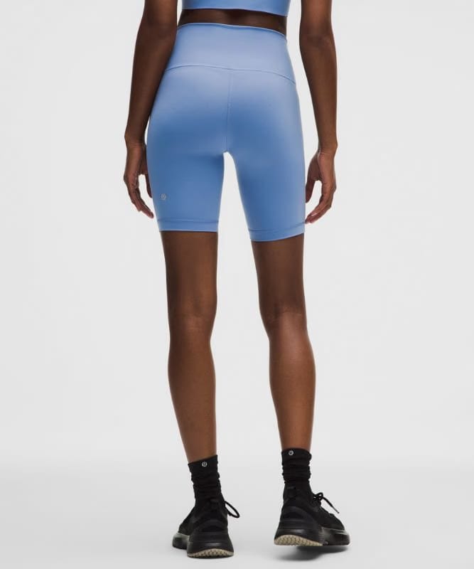 lululemon Wunder Train High-Rise Short 8" - Prep Blue
