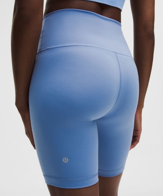 lululemon Wunder Train High-Rise Short 8" - Prep Blue