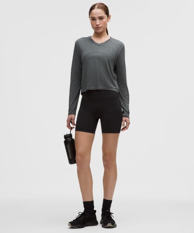lululemon Wunder Train No Line High-Rise Short 6" - Black