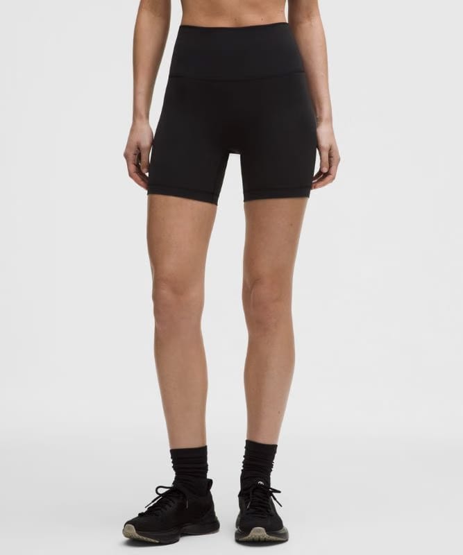 lululemon Wunder Train No Line High-Rise Short 6" - Black