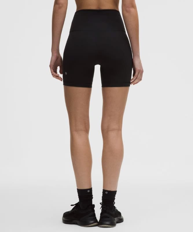 lululemon Wunder Train No Line High-Rise Short 6" - Black