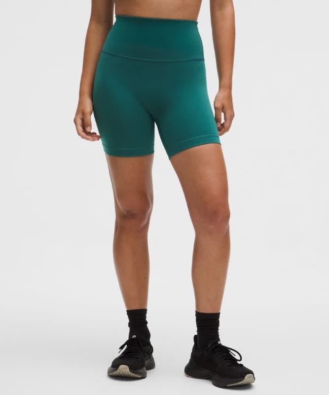 lululemon Wunder Train No Line High-Rise Short 6" - Deep Marina