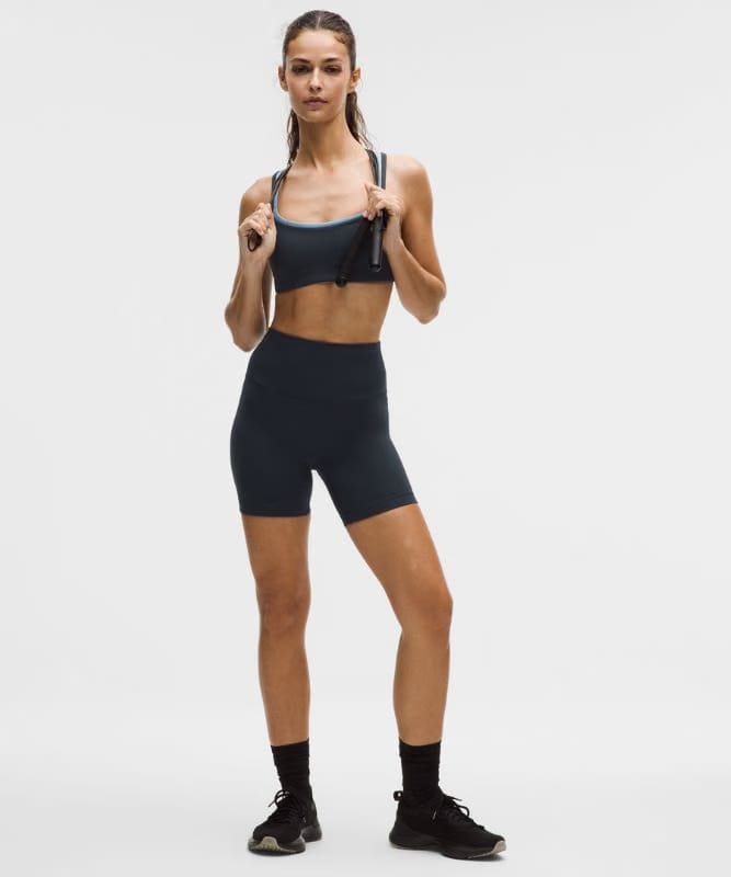 lululemon Wunder Train No Line High-Rise Short 6" - True Navy