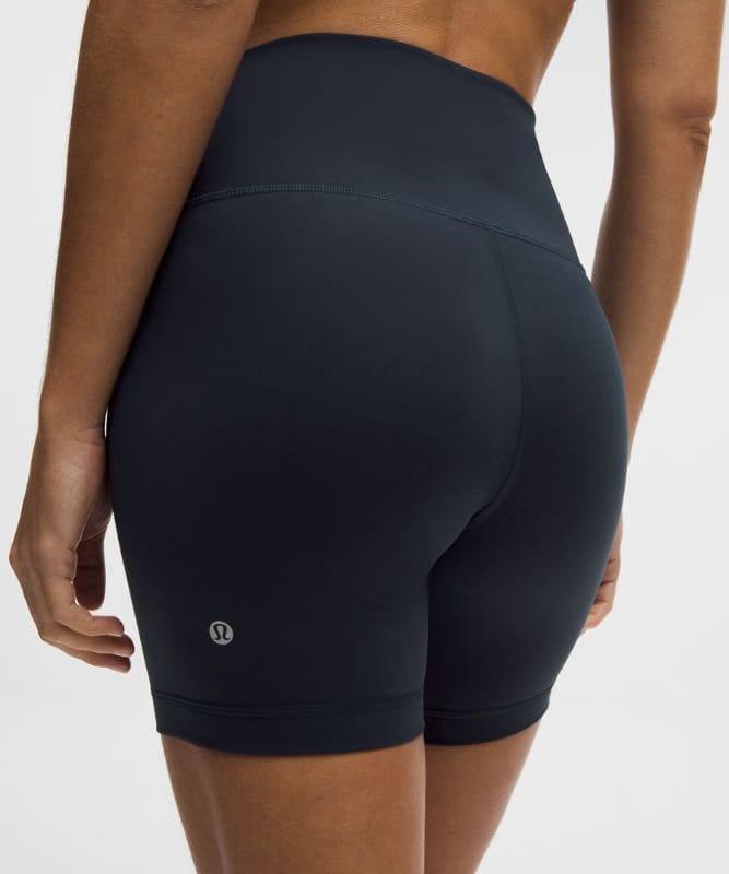lululemon Wunder Train No Line High-Rise Short 6" - True Navy