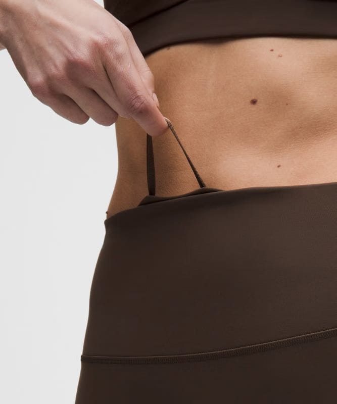lululemon Wunder Train No Line High-Rise Short 6" - Walnut Crunch