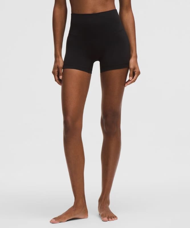 lululemon Align No Line™ High-Rise Short 4" - Black