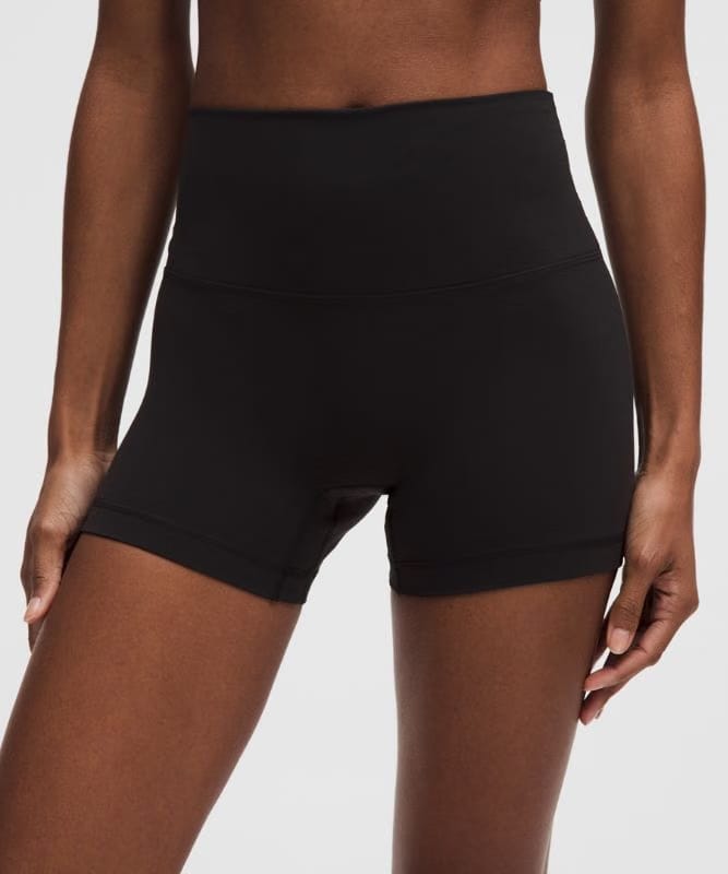 lululemon Align No Line™ High-Rise Short 4" - Black