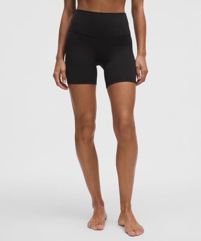 lululemon Align No Line™ High-Rise Short 6" - Black