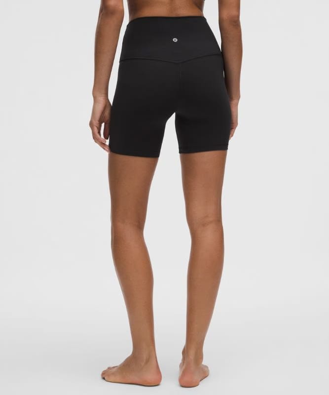 lululemon Align No Line™ High-Rise Short 6" - Black