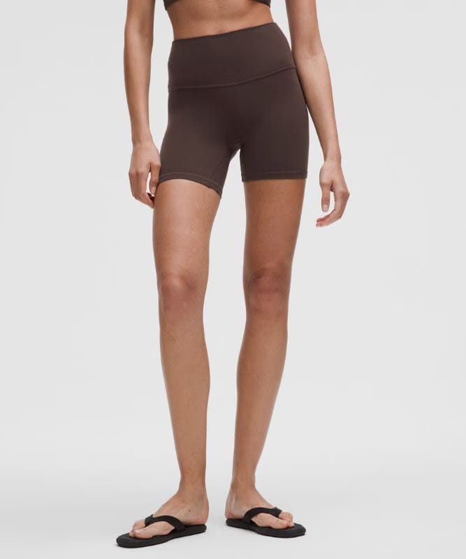 lululemon Align No Line™ High-Rise Short 6" - Espresso