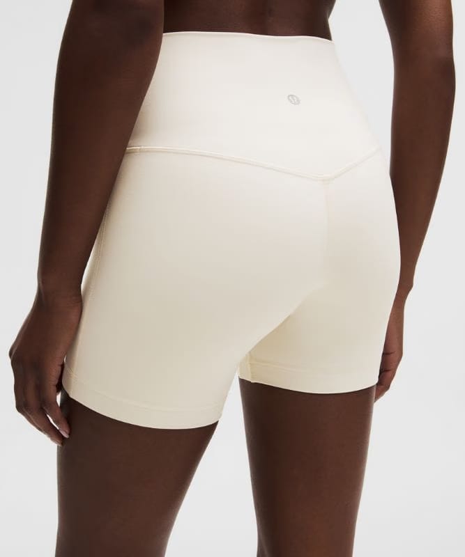 lululemon Align No Line™ High-Rise Short 6" - Light Ivory