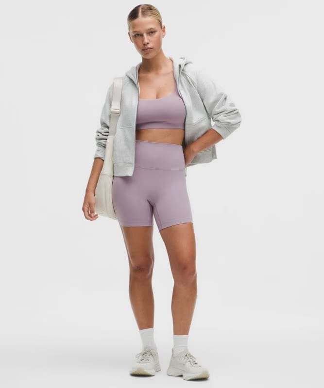 lululemon Align No Line™ High-Rise Short 6" - Lotus Lavender