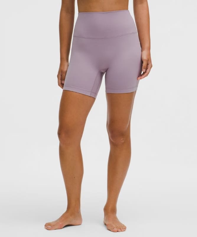 lululemon Align No Line™ High-Rise Short 6" - Lotus Lavender