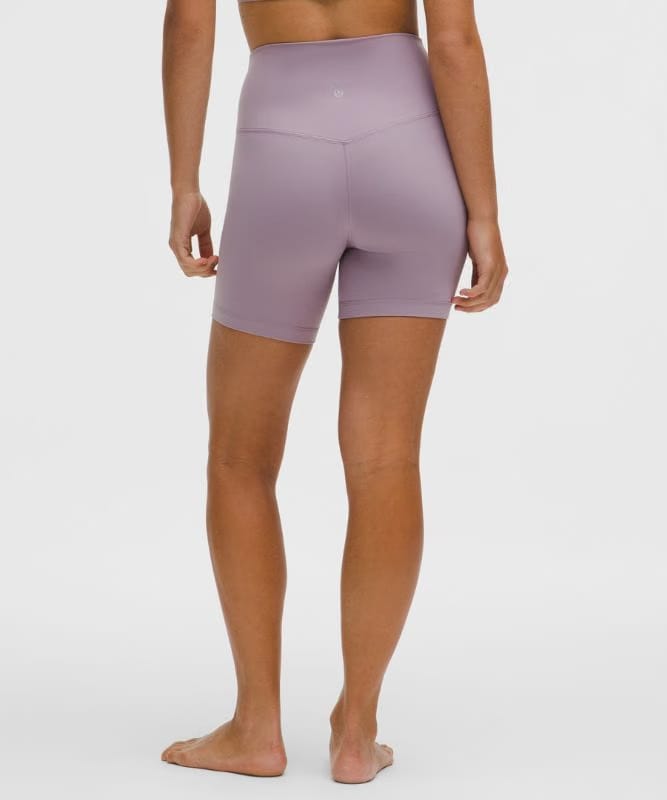 lululemon Align No Line™ High-Rise Short 6" - Lotus Lavender