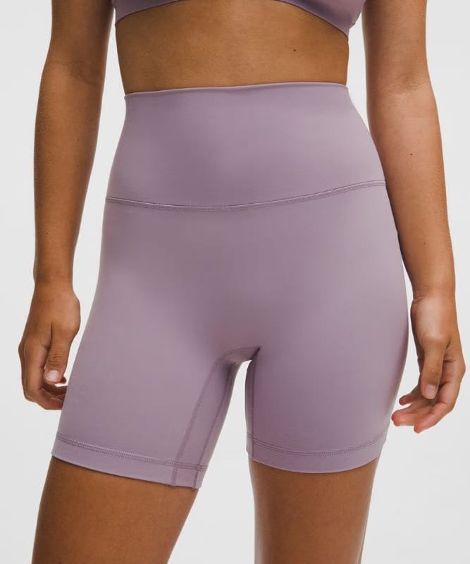 lululemon Align No Line™ High-Rise Short 6" - Lotus Lavender