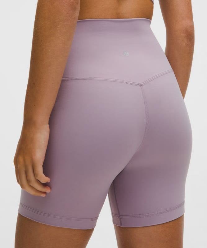 lululemon Align No Line™ High-Rise Short 6" - Lotus Lavender