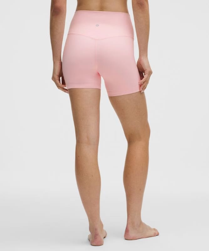 lululemon Align No Line™ High-Rise Short 6" - Pink Pearl