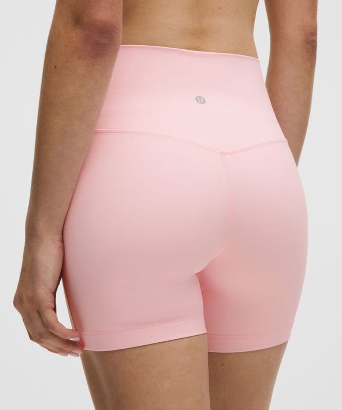 lululemon Align No Line™ High-Rise Short 6" - Pink Pearl