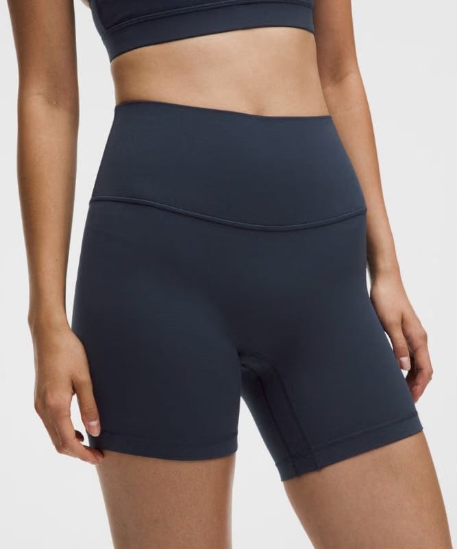 lululemon Align No Line™ High-Rise Short 6" - True Navy