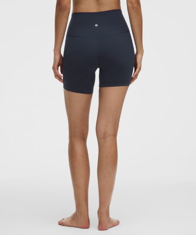 lululemon Align No Line™ High-Rise Short 6" - True Navy