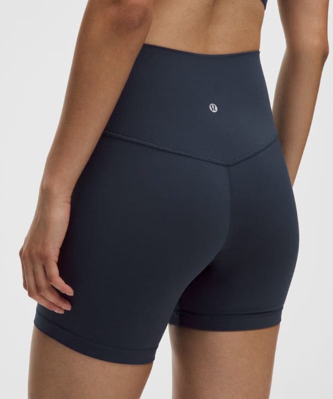 lululemon Align No Line™ High-Rise Short 6" - True Navy